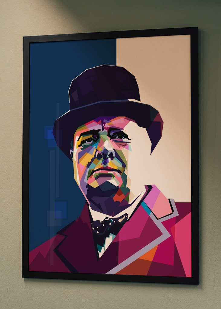 Winston Churchill Pop Art