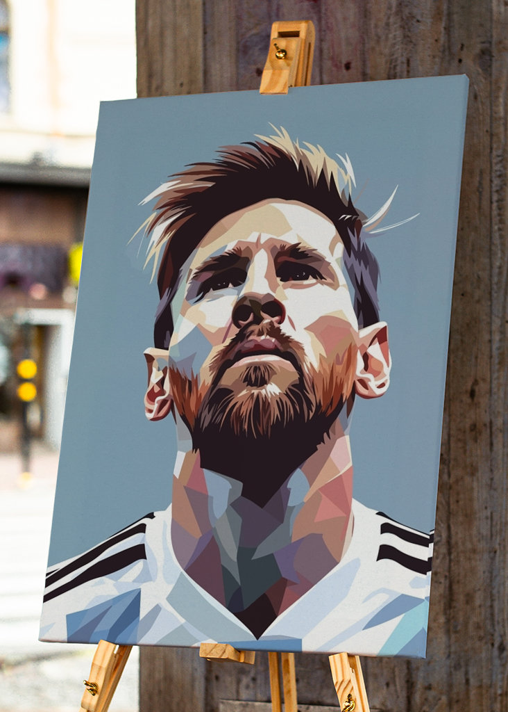 Lionel Messi - Pop Art