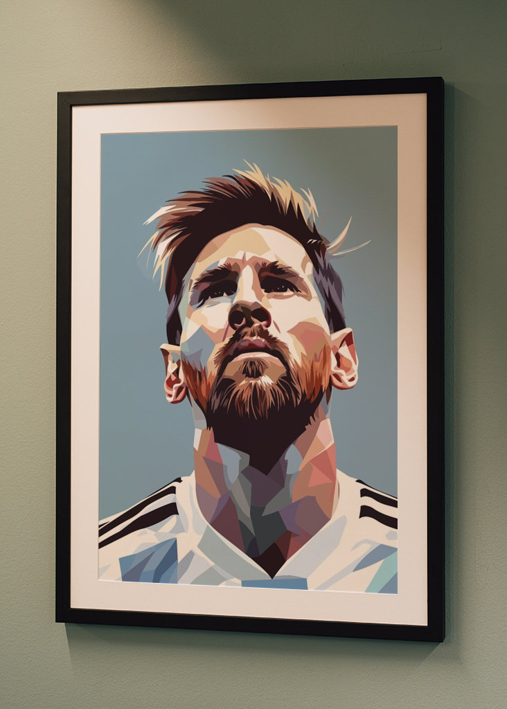 Lionel Messi - Pop Art