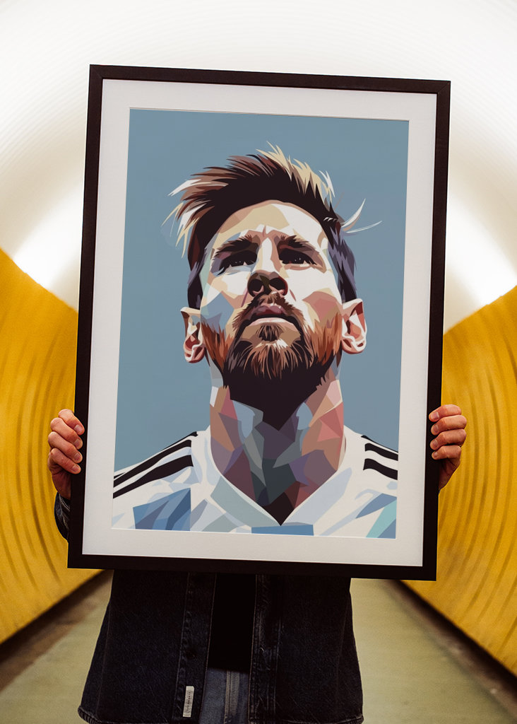 Lionel Messi - Pop Art