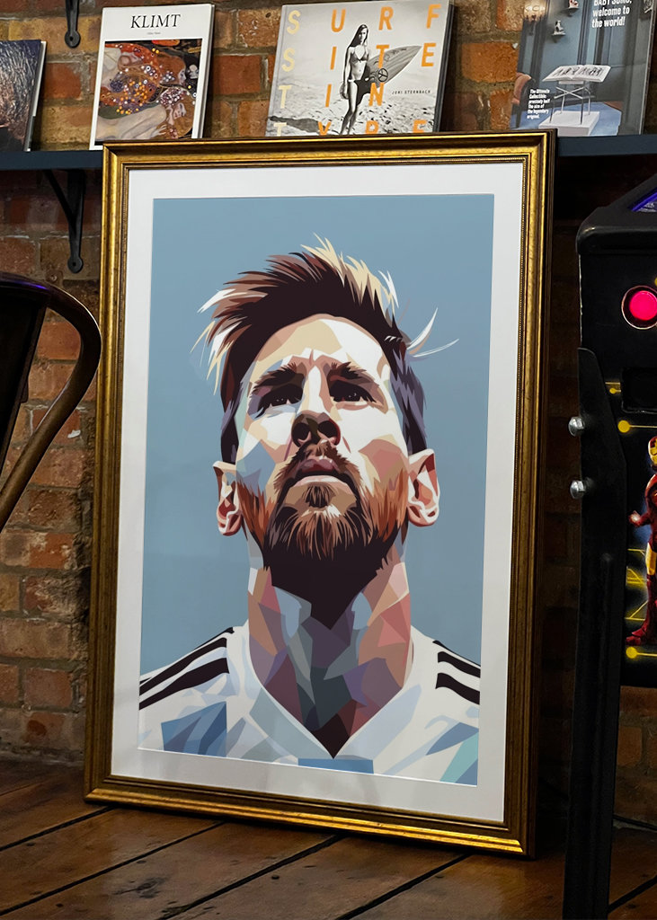 Lionel Messi - Pop Art