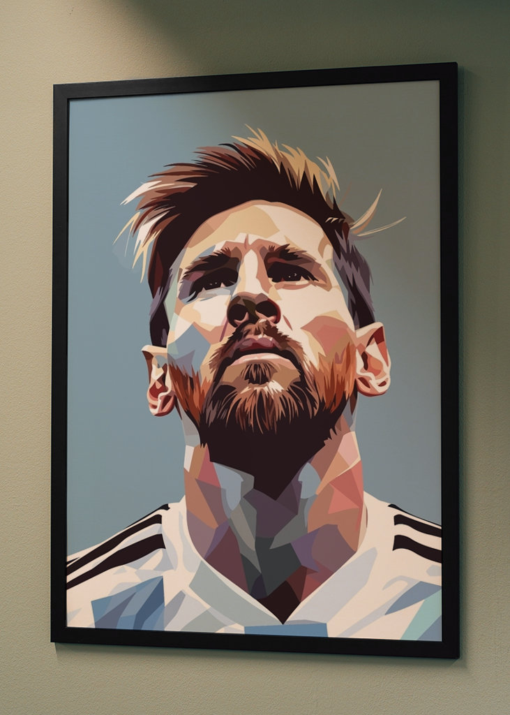 Lionel Messi - Pop Art