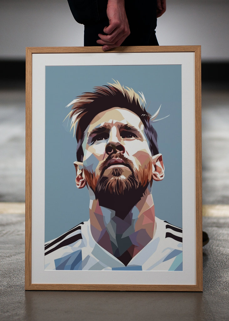 Lionel Messi - Pop Art