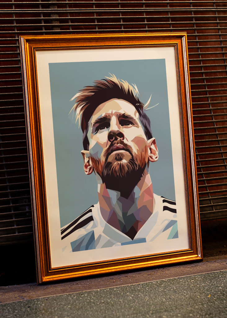 Lionel Messi - Pop Art