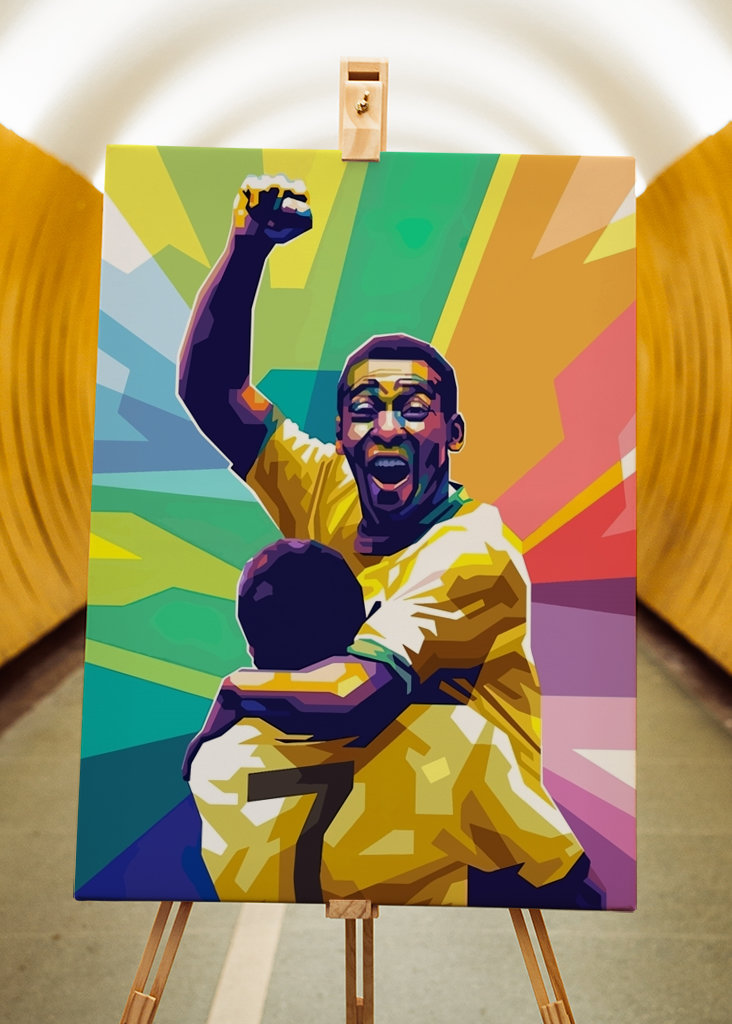 Pelé - Legenda piłki nożnej Brazylia