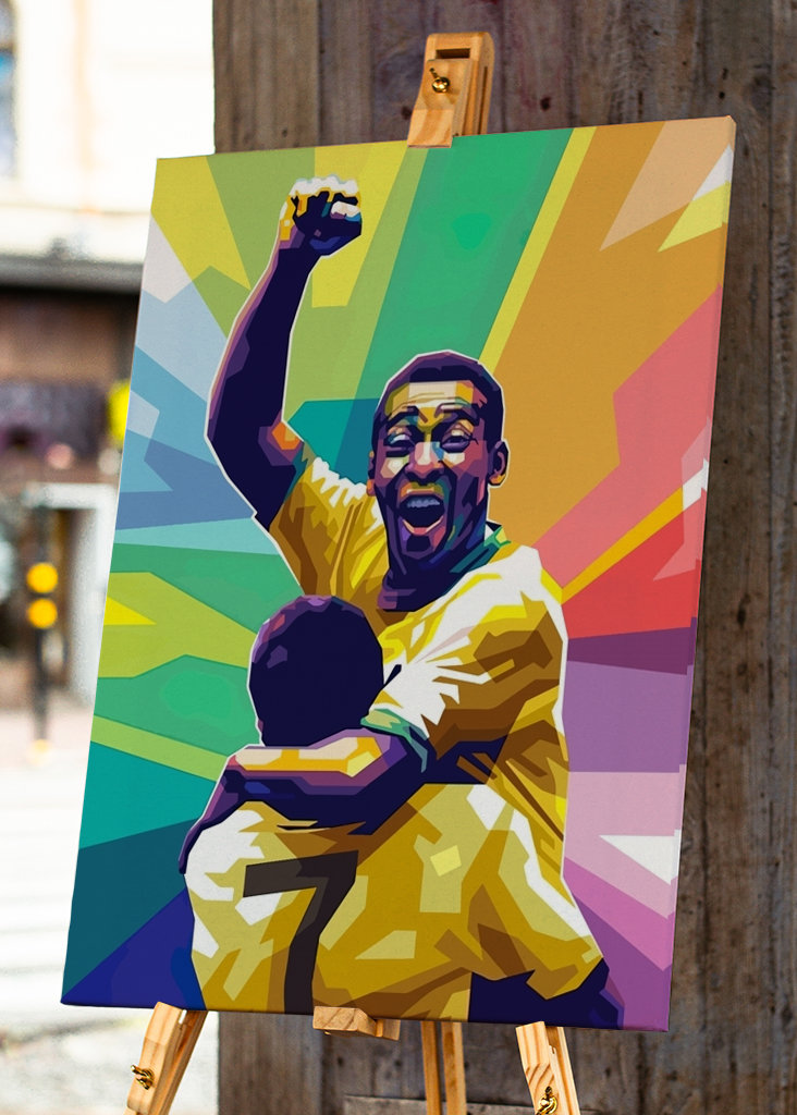 Pelé - Legenda piłki nożnej Brazylia