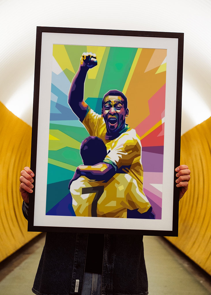 Pelé - Legenda piłki nożnej Brazylia