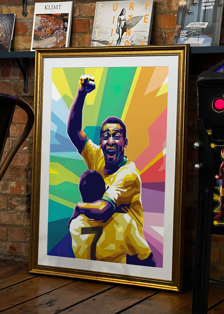 Pelé - Legenda piłki nożnej Brazylia