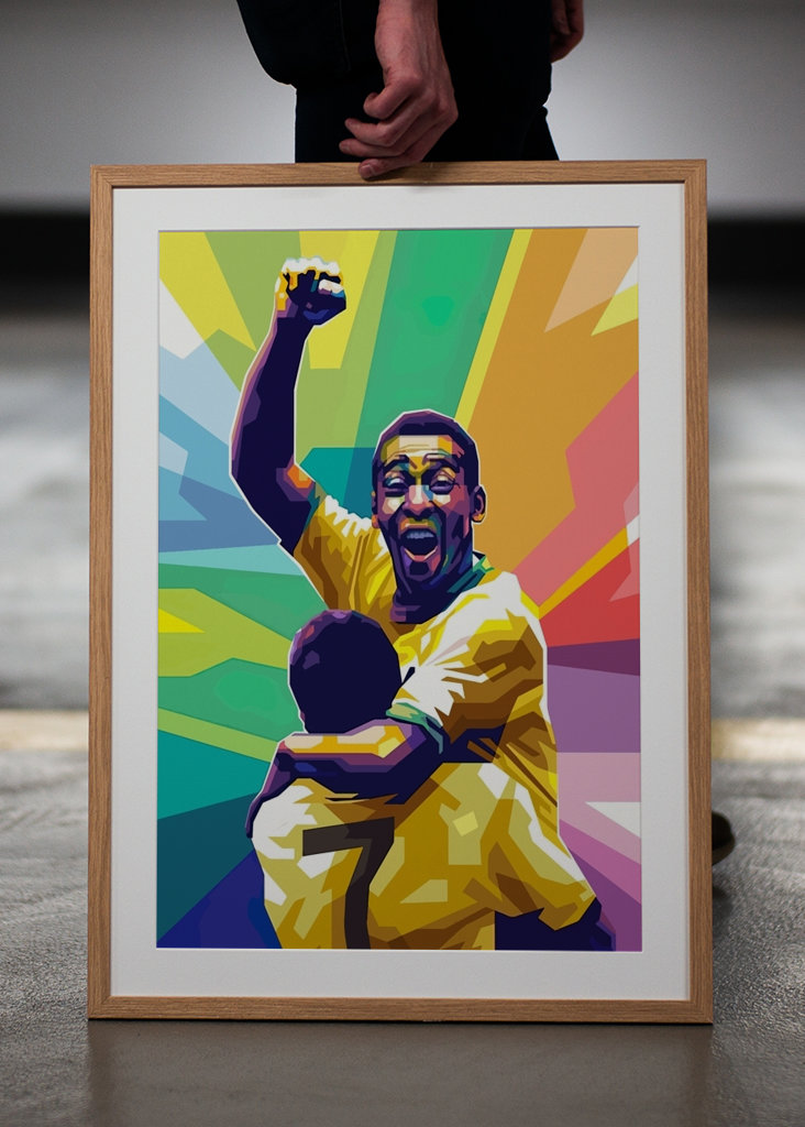 Pelé - Legenda piłki nożnej Brazylia