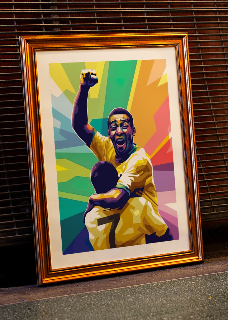 Pelé - Legenda piłki nożnej Brazylia