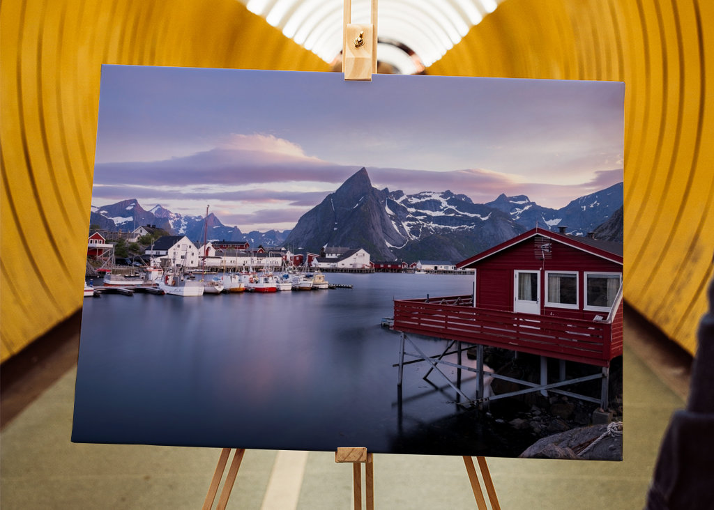 Mittsommernacht in Hamnoy