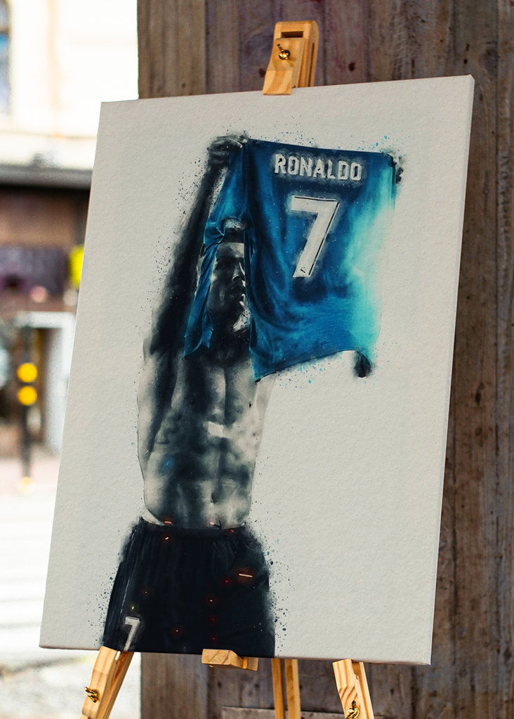 Cristiano Ronaldo Painting