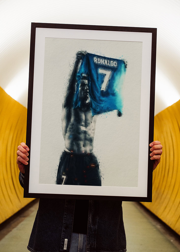 Cristiano Ronaldo Painting