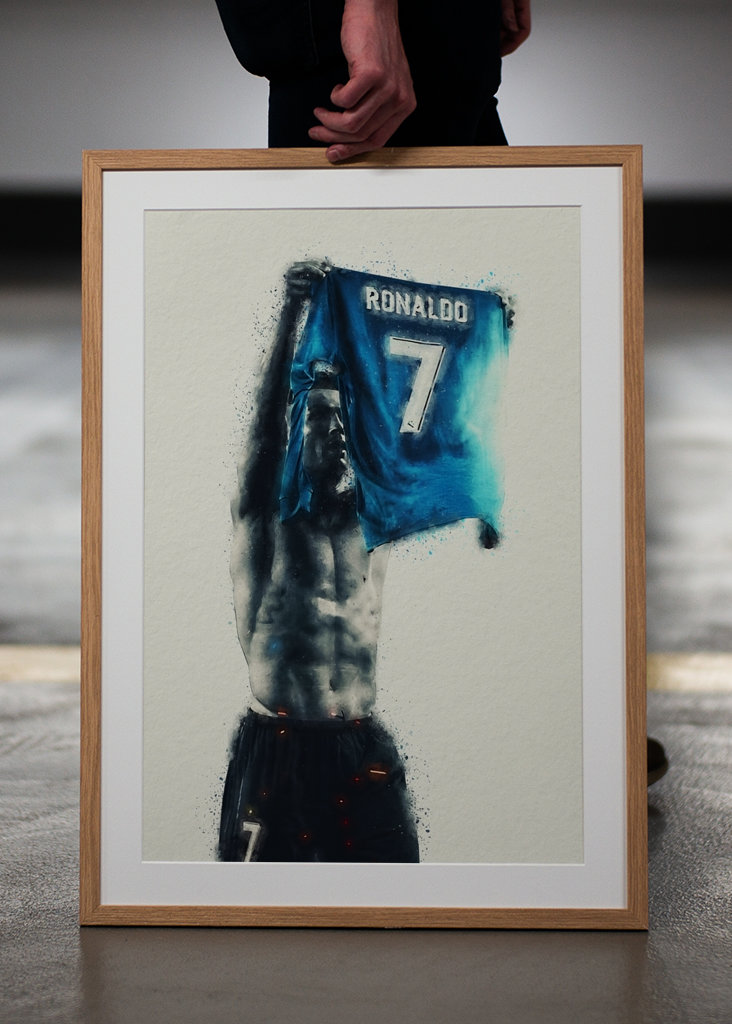 Cristiano Ronaldo Painting