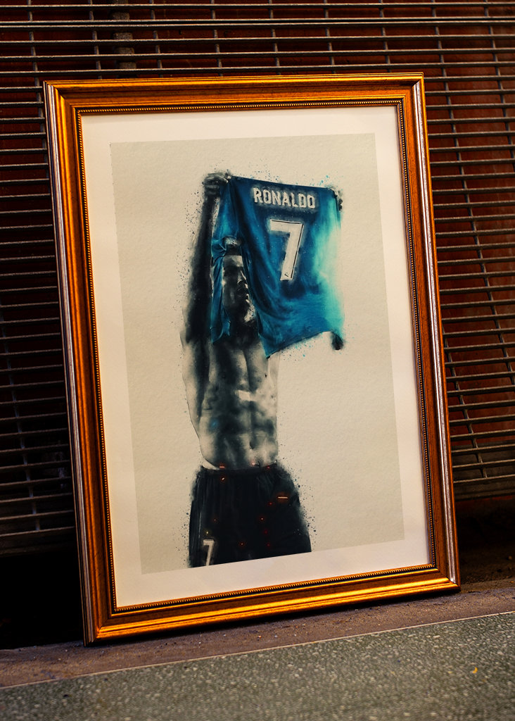 Cristiano Ronaldo Painting