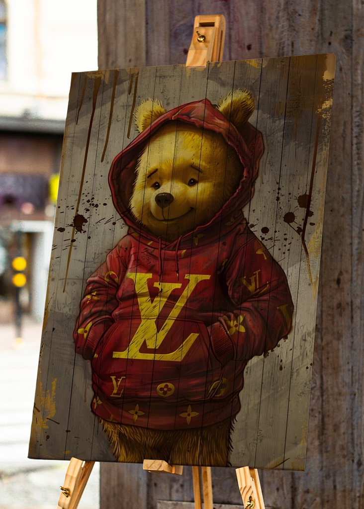 Pop art Winnie Pooh LV fashion