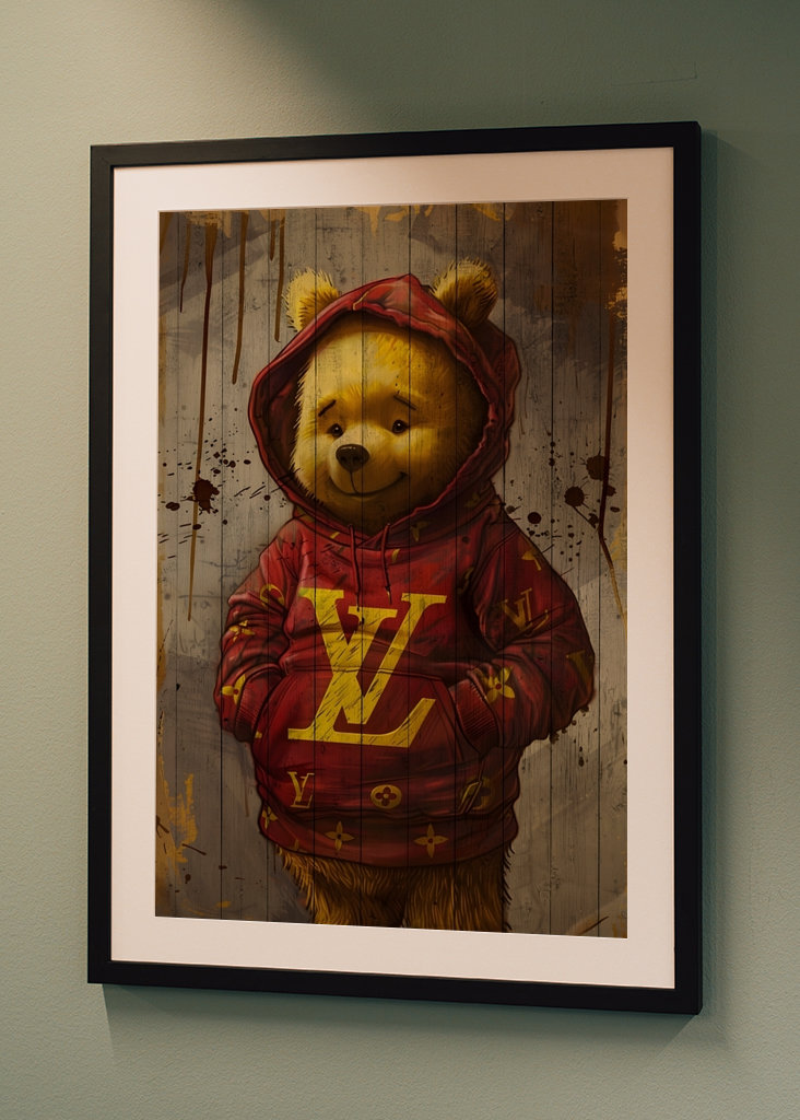 Pop art Winnie Pooh LV fashion
