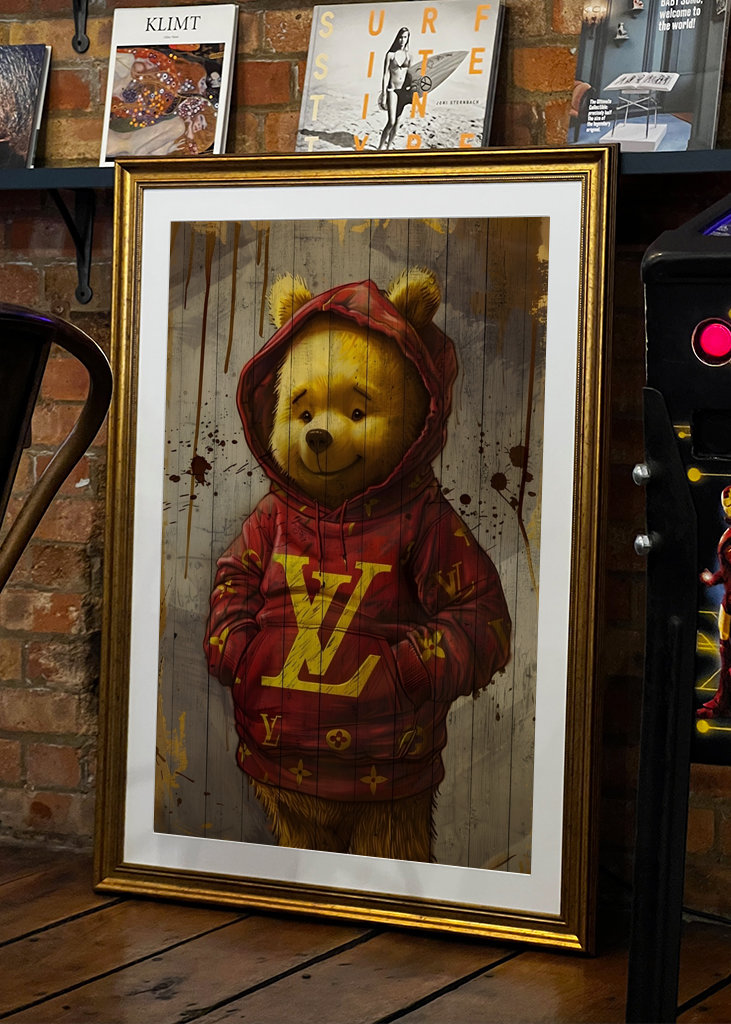 Pop art Winnie Pooh LV fashion