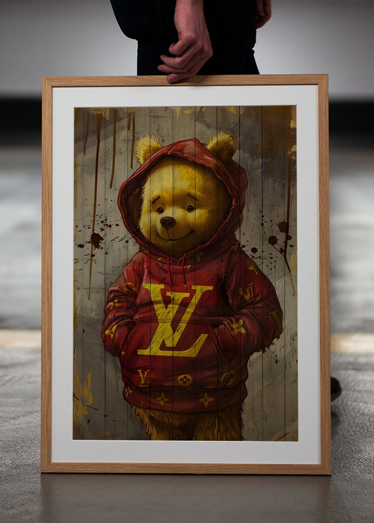Pop art Winnie Pooh LV fashion