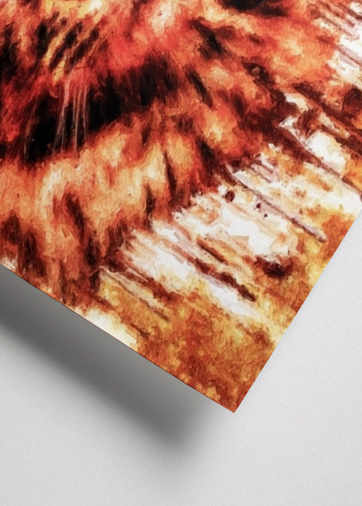 Söt katt ansiktsmålning