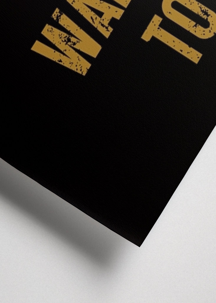 Remember who you wanted to be