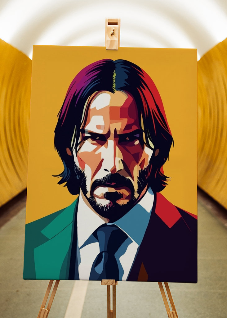 John Wick Pop Art