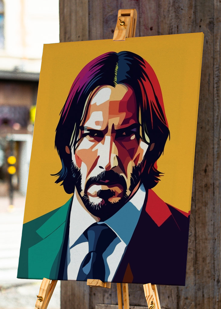 John Wick Pop Art