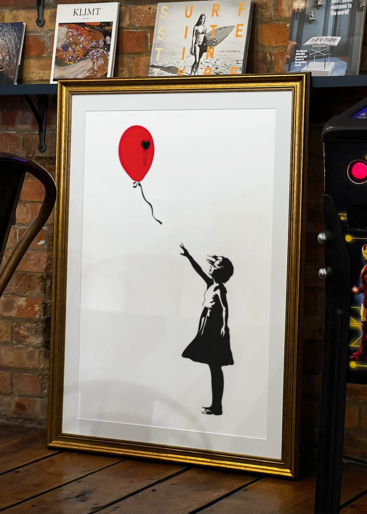 Girl and the balloon x Banksy