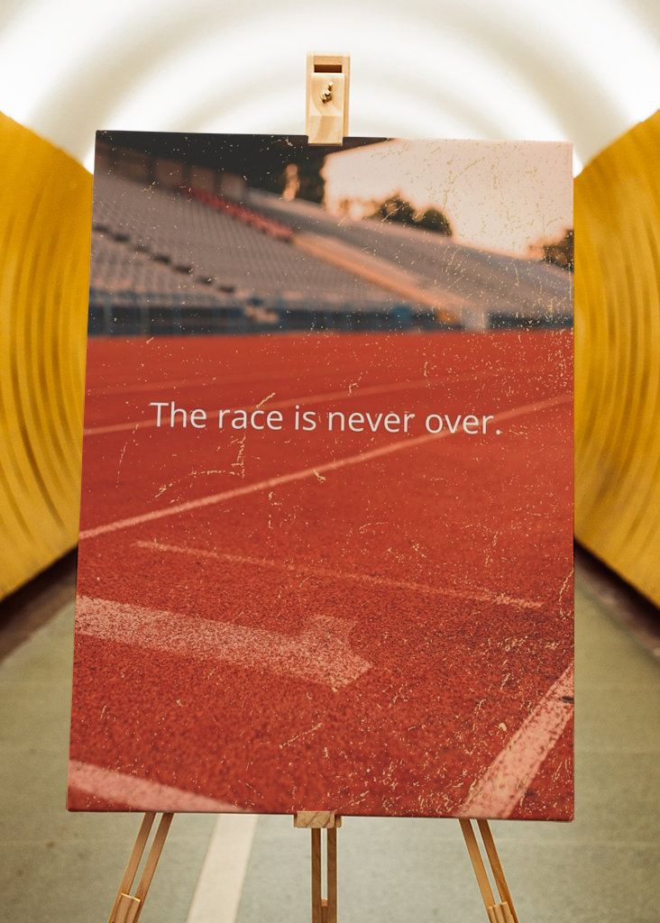 Závod nikdy nekončí