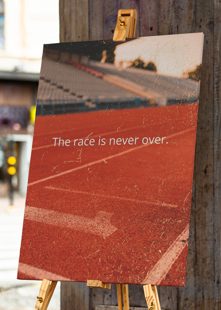 Závod nikdy nekončí