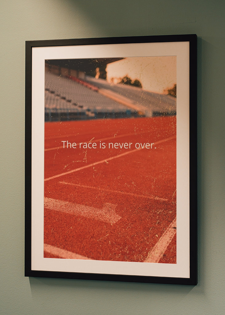 Závod nikdy nekončí