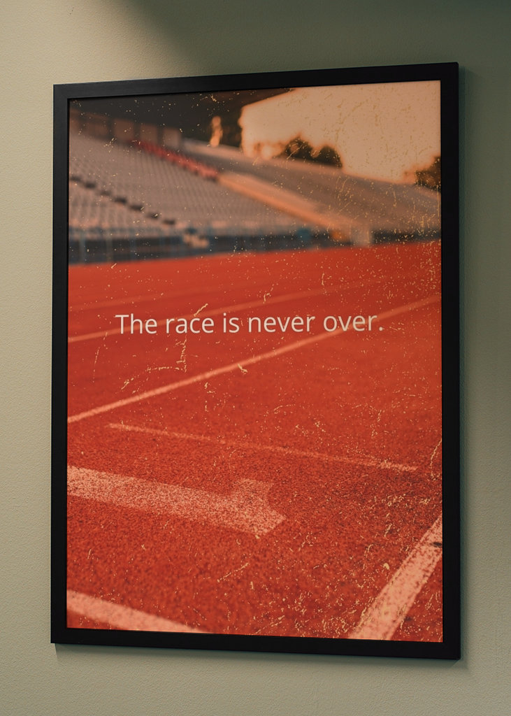 Závod nikdy nekončí