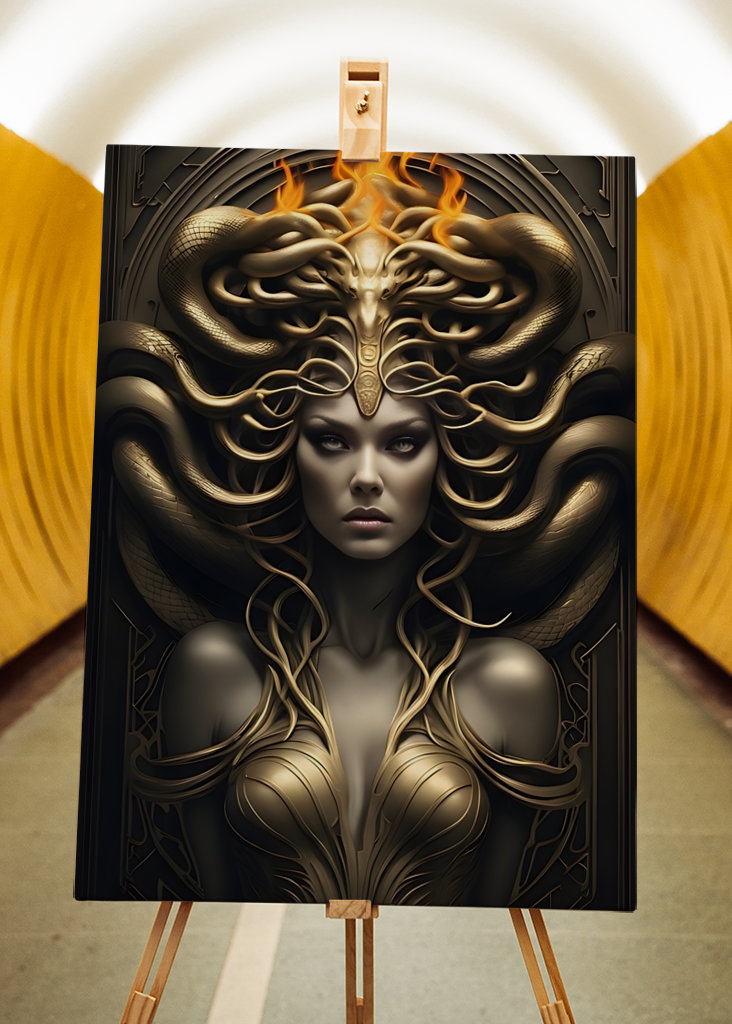 Art Deco - Medusa I