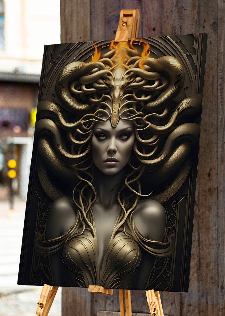 Art Deco - Medusa I