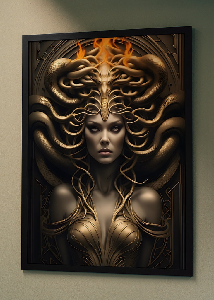Art Deco - Medusa I