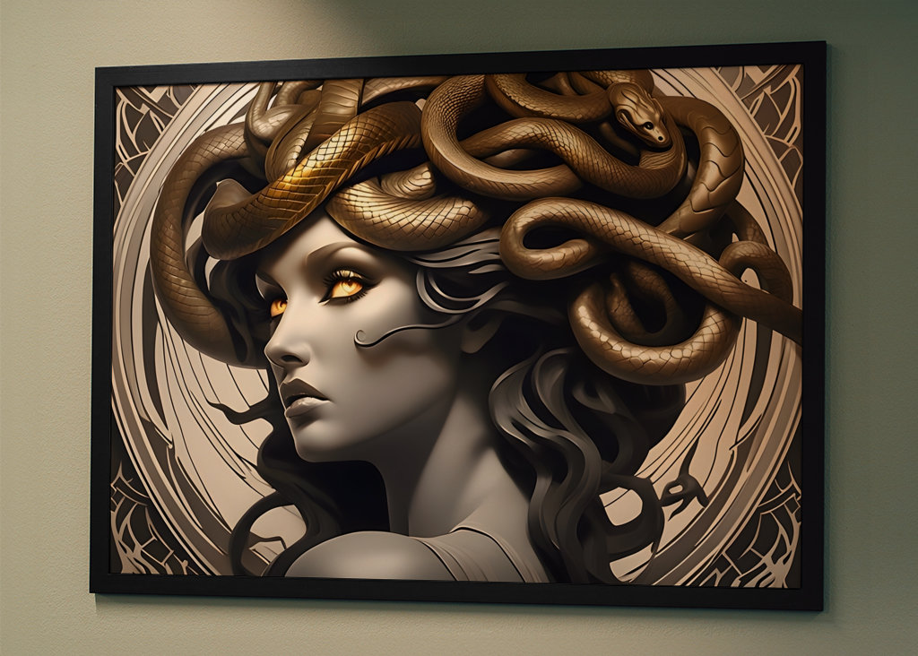 Art Deco - Medusa III