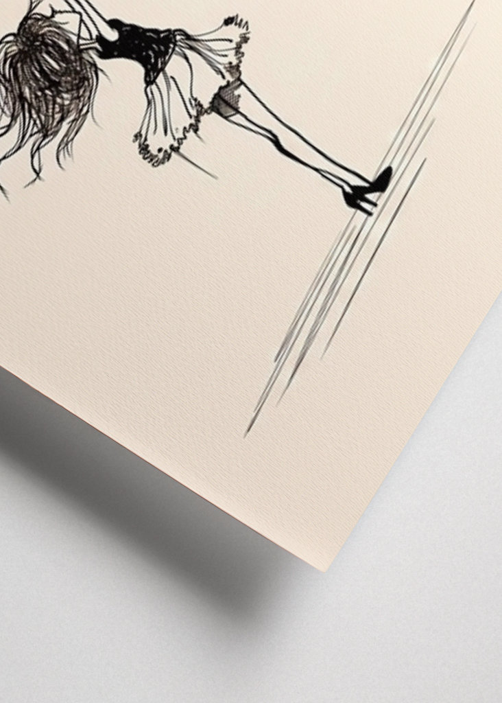 Balónek Dívka se srdcem V