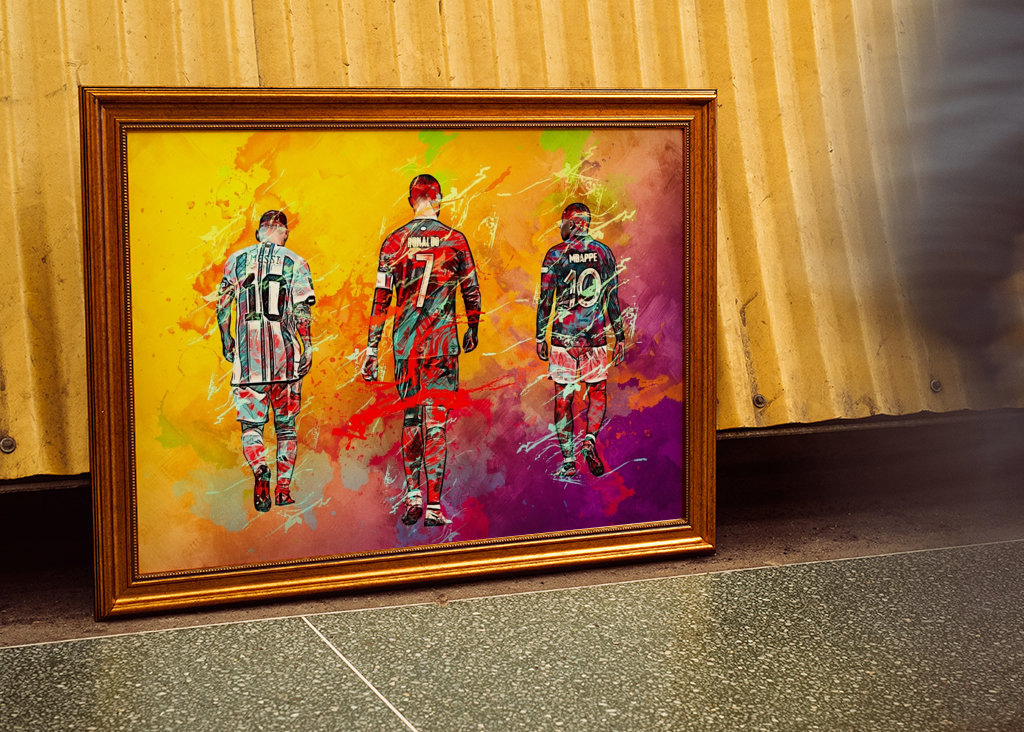 Ronaldo Messi Mbappe