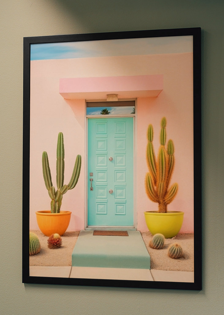 Smukke pastelpalme fjedre