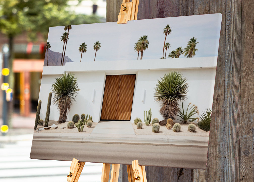 Moderne hus fra midten af århundredet