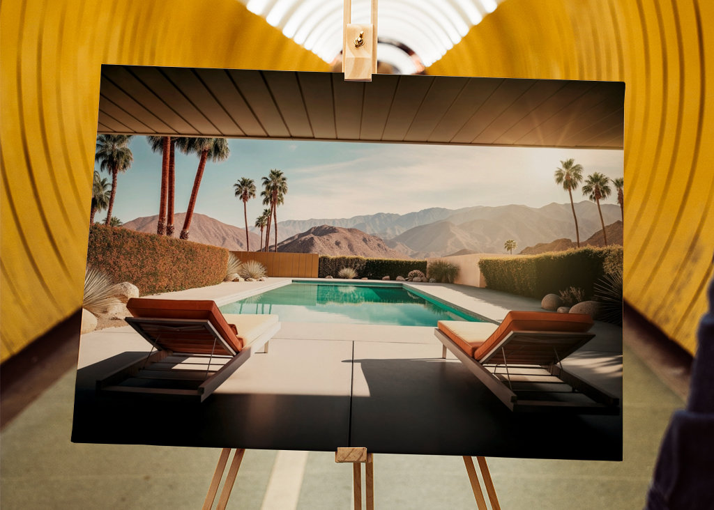 Palm Springs privat pool