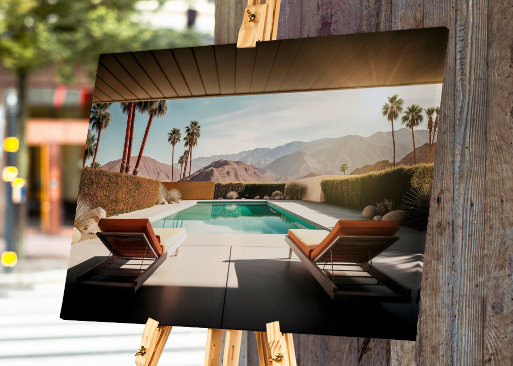 Palm Springs privat pool