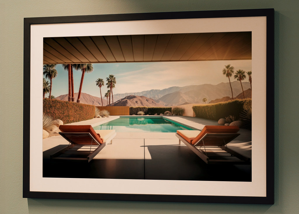 Palm Springs privat pool