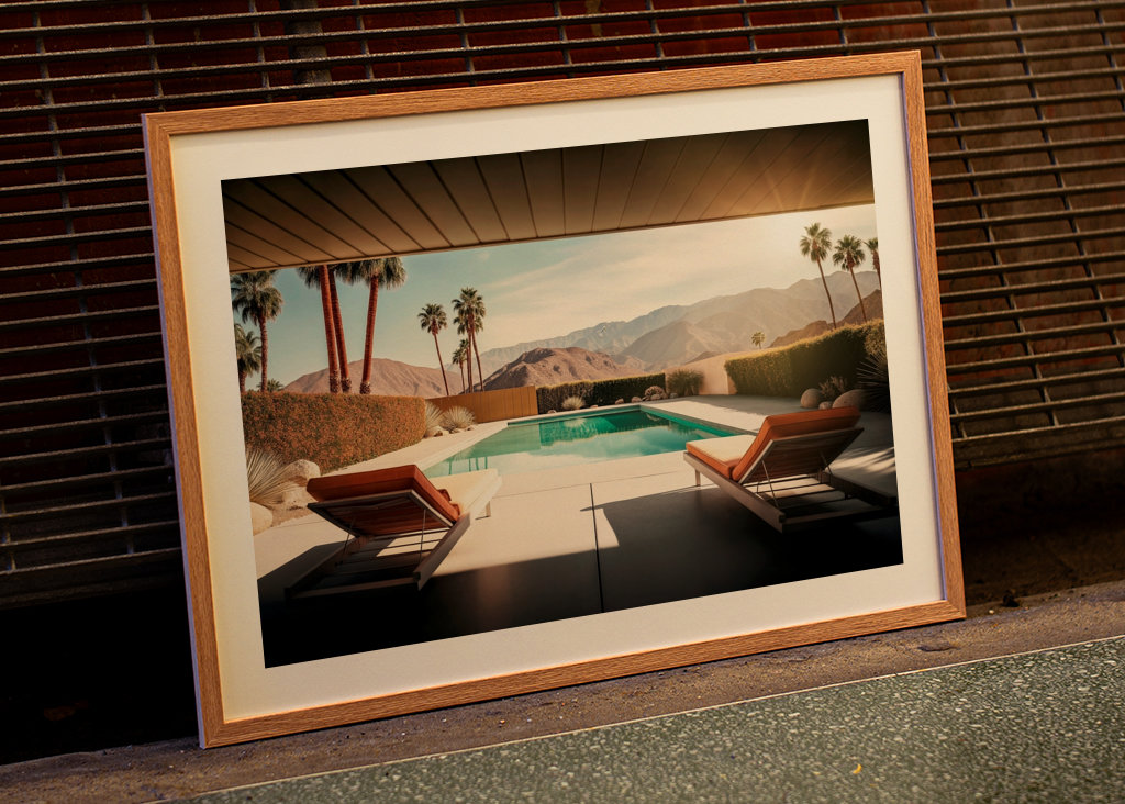 Palm Springs privat pool