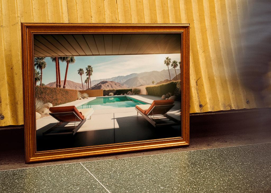 Palm Springs privat pool