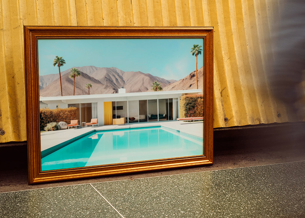 Moderne aus der Mitte des Jahrhunderts Palm Springs