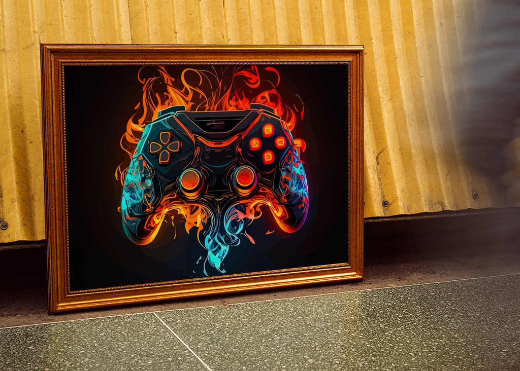 Consoul-kontroller for spilling