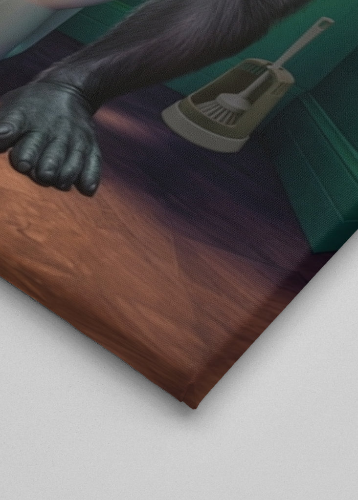 Gorilla on the Toilet