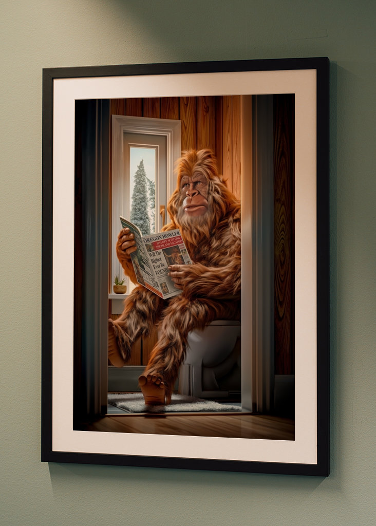 Bigfoot na záchodě