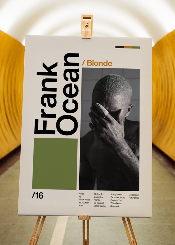 FRANK OCEAN BLONDE